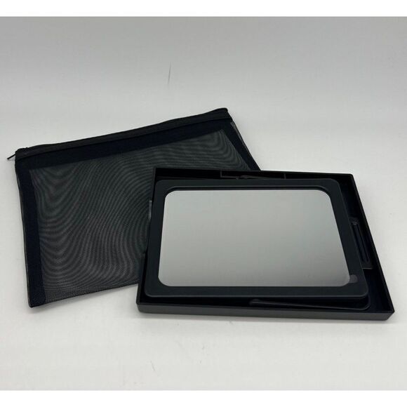 Mary Kay Travel Foldable Mirror with Stand in Mesh Bag - New - Picture 2 of 4
